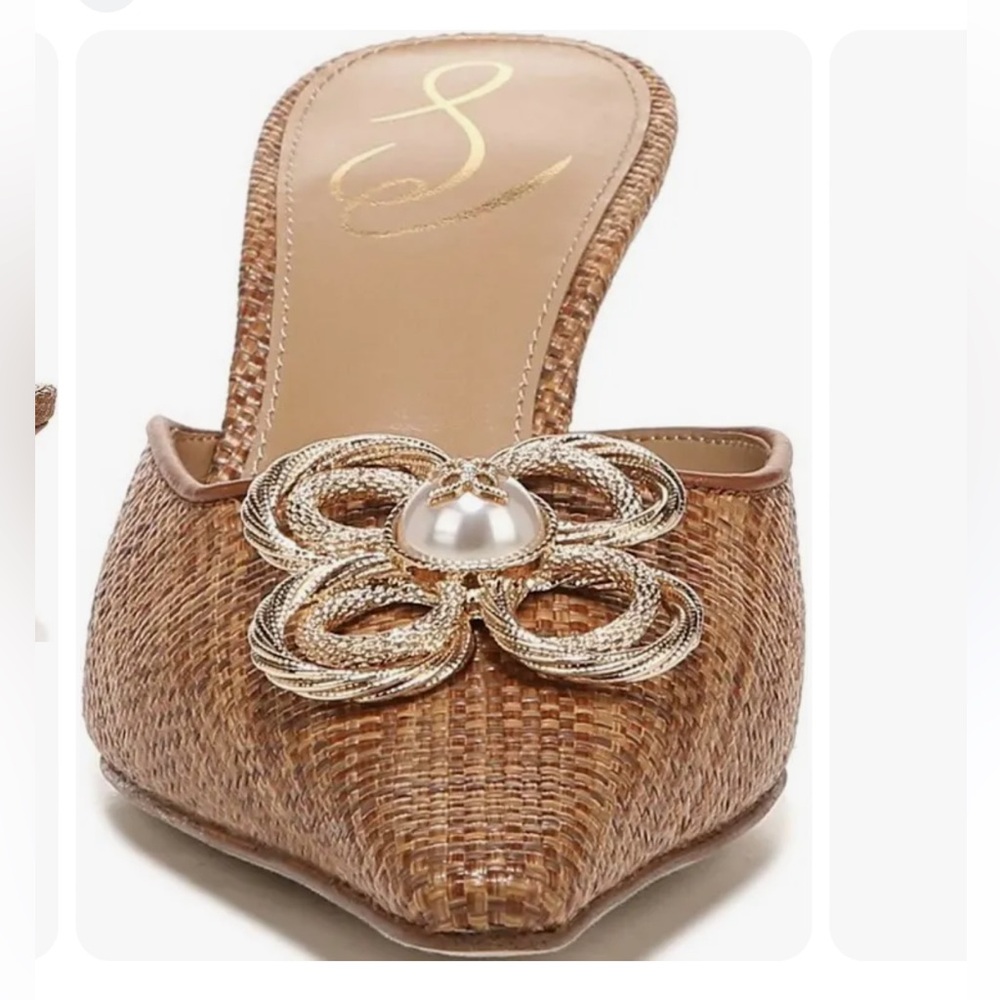 Sam Edelman Brit Tour Cupoioweave Kitten Heel Mule. Gorgeous!